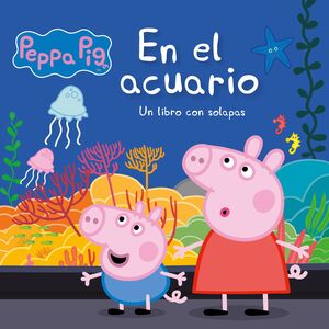 PEPPA PIG CARTON SOLAPAS. EN EL ACUARIO