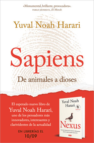 SAPIENS. DE ANIMALES A DIOSES