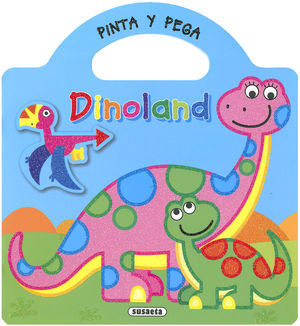 PINTA Y PEGA DINOLAND 1