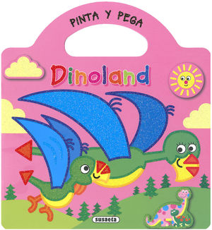 PINTA Y PEGA DINOLAND 2