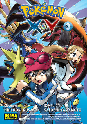 3.POKEMON X-Y.(MANGA BOLSILLO)