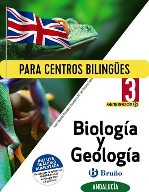 BIOLOGÍA Y GEOLOGÍA 3ºESO. MONOVOLUMEN. COLEGIOS BILINGÜES. GENERACIÓN B. ANDALU