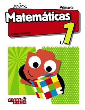 MATEMÁTICAS 1ºPRIMARIA. PIEZA A PIEZA + TALLER RESOLUCIÓN PROBLEMAS. ANDALUCÍA 2