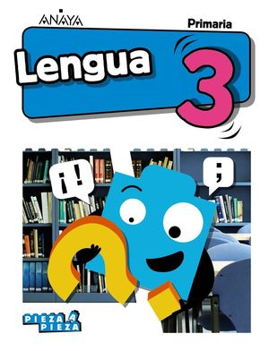 LENGUA 3ºPRIMARIA. TRIMESTRAL. PIEZA A PIEZA + TALLER DE LECTURA. ANDALUCÍA 2019