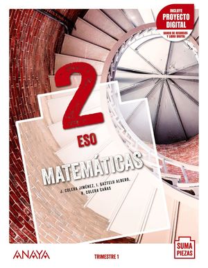 ESO 2 MATEMÁTICAS (AND) TRIMESTRES 2021