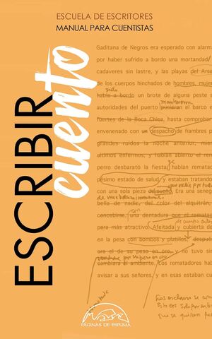 ESCRIBIR CUENTO MANUAL PARA CUENTISTAS