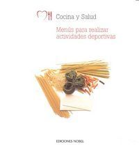 MENÚS PARA REALIZAR ACTIVIDADES DEPORTIVAS