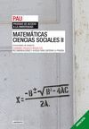 MATEMATICAS II PAU CCSS SELECTIVIDAD  ANDALUCIA