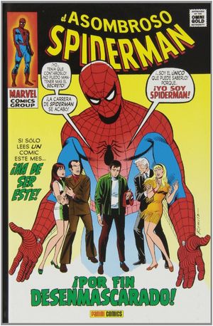 MARVEL ASOMBROSO SPIDERMAN DESEMASCARADO