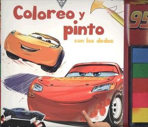 COLOREO Y PINTO CON LOS DEDOS.(CARS)
