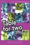 TABLE FOR TWO INGLES PARA RESTAURACION