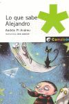LO QUE SABE ALEJANDRO