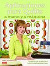 APLICACIONES PARA QUILTS A MANO Y A MAQUINA