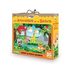 ANIMALES DE LA SELVA LOS PUZZLE GIGAN