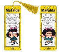 MARCAPAGINAS 3D MAFALDA AMARILLO