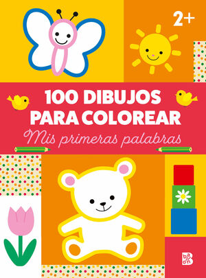 100 DIBUJOS PARA COLOREAR-MIS PRIMERAS PALABRAS