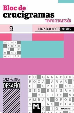 BLOC DE CRUCIGRAMAS 9 (