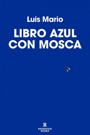LIBRO AZUL CON MOSCA