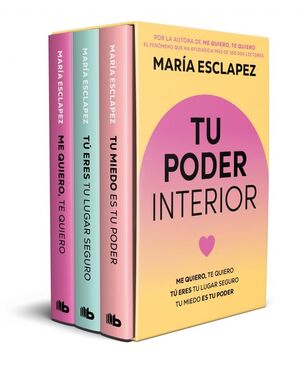 ESTUCHE TU PODER INTERIOR (TU MIEDO ES TU PODER  TÚ ERES TU LUGAR SEGURO  ME Q