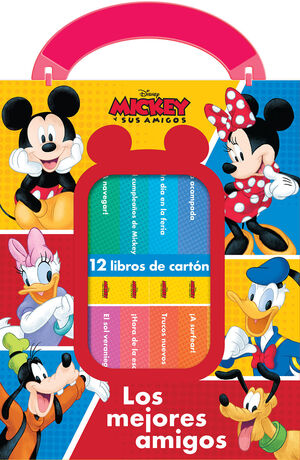 DISNEY: MICKEY Y SUS AMIGOS - LOS MEJORES AMIGOS - MI PRIMERA BIBLIOTECA - 12 LI